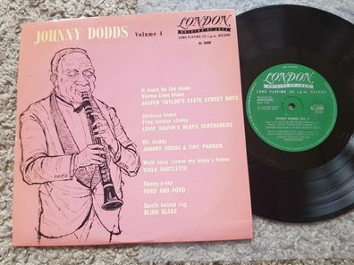 Johnny Dodds Volume 4 UK 10'' Vinyl LP