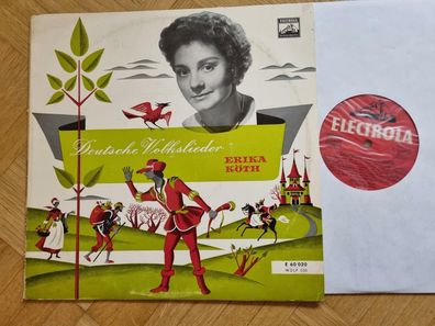Erika Köth - Deutsche Volkslieder10'' Vinyl LP Germany