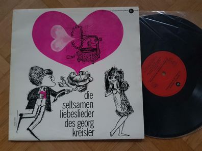 Die seltsamen Liebeslieder des Georg Kreisler 10'' Vinyl LP Germany
