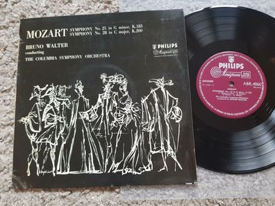 Bruno Walter - Mozart Symphony No. 25 & 28 UK 10'' Vinyl LP