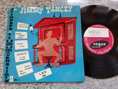 Jimmy Yancey - Piano solos/ Jazz immortals No. 2 UK 10'' Vinyl LP