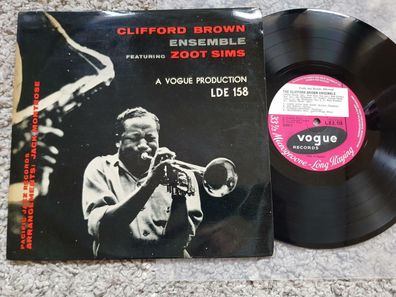 Clifford Brown Ensemble featuring Zoot Sims UK 10'' Vinyl LP