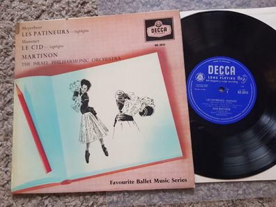 Jean Martinon - Les Patineurs/ Le Cid UK 10'' Vinyl LP