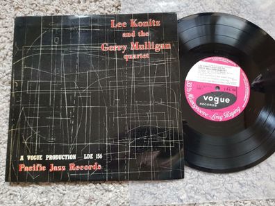 Lee Konitz and the Gerry Mulligan Quartet UK 10'' Vinyl LP