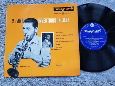 Ruby Braff & Ellis Larkins - Two Part Inventions in Jazz UK 10'' Vinyl LP