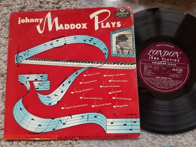 Johnny Maddox plays UK 10'' Vinyl LP