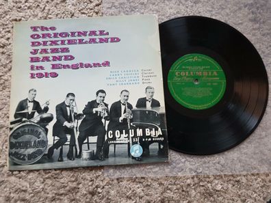 The Original Dixieland Jazz Band in England 1919 UK 10'' Vinyl LP