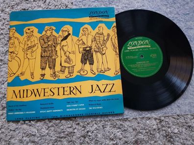 Midwestern Jazz UK 10'' Vinyl LP/ Hoagy Carmichael's Collegians