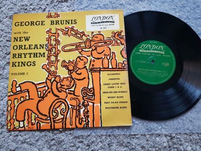 George Brunis - New Orleans Rhythm Kings Volume 2 UK 10'' Vinyl LP