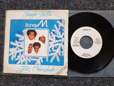Boney M. - Jingle bells/ Feliz Navidad 7'' Single Christmas PROMO 2