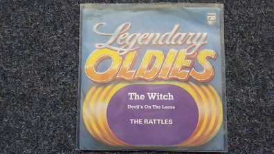 The Rattles - The witch/ Devil's on the loose 7'' Single DOPPEL-A-SEITE