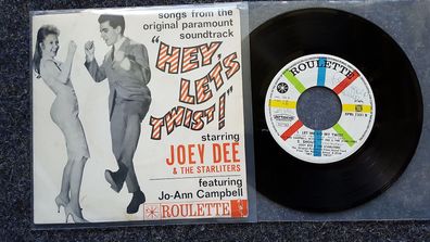 Joey Dee - Hey, let's twist 7'' EP Single Holland