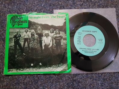 The Allman Brothers - Straight from the heart 7'' Single US PROMO