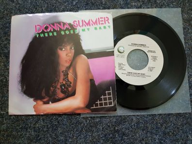 Donna Summer - There goes my baby 7'' Single US PROMO WITH COVER