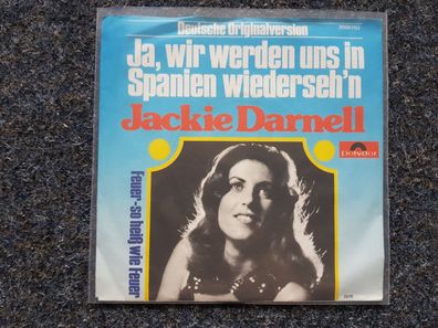 Jackie Darnell - Ja, wir werden uns in Spanien wiederseh'n 7'' SUNG IN GERMAN