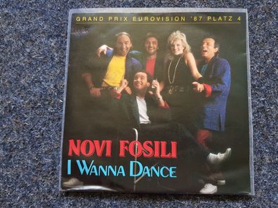 Novi Fosili - I wanna dance 7'' Single SUNG IN English/ Eurovision 1987