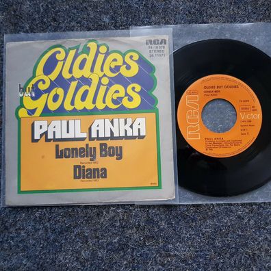 Paul Anka - Lonely boy/ Diana 7'' Single