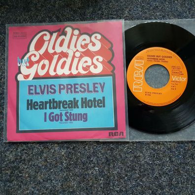 Elvis Presley - Heartbreak hotel/ I got stung 7'' Single