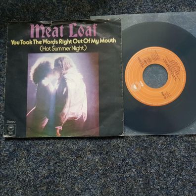 Meat Loaf - You took the words right out of my mouth 7'' Single Germany