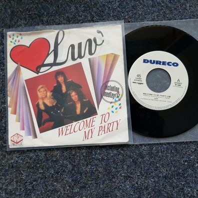 Luv - Welcome to my party/ Medley Megamix 7'' Single