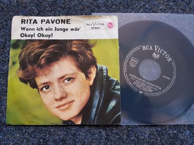 Rita Pavone - Wenn ich ein Junge wär' 7'' Single