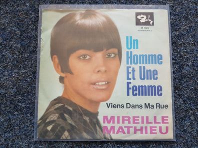 Mireille Mathieu - Un homme et une femme 7'' Single Germany