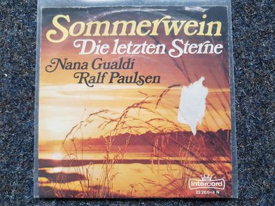 Nana Gualdi/ Ralf Paulsen - Sommerwein 7'' Single/ Nancy Sinatra - Summerwine