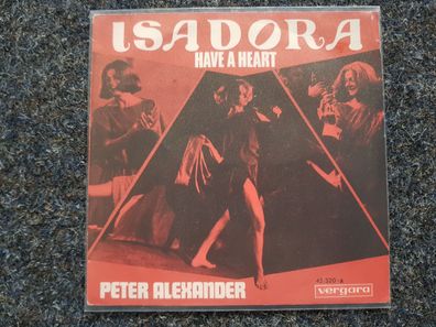 Peter Alexander - Isadora 7'' Single SUNG IN English