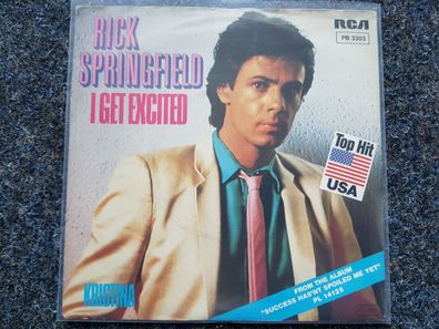 Rick Springfield - I get excited 7'' Single Germany