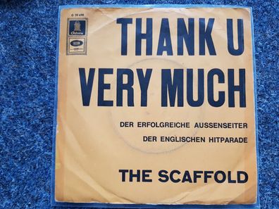 The Scaffold - Thank U very much 7'' Single Germany