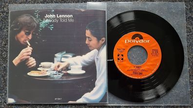 John Lennon/ The Beatles - Nobody told me US 7'' Single WITH COVER