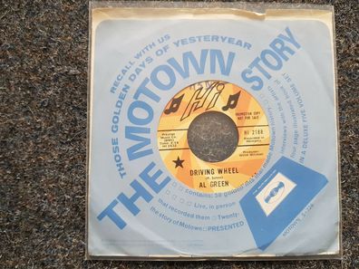 Al Green - Driving wheel/ True love 7'' Vinyl Single US PROMO