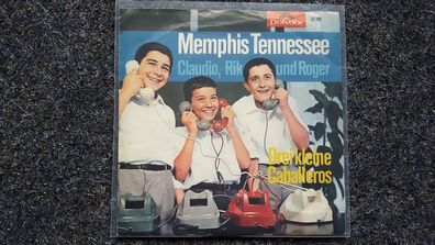 Claudio, Rik und Roger - Memphis Tennessee/ Drei kleine Caballeros 7'' Single