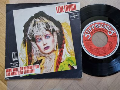 Lene Lovich - What will I do without you 7'' Vinyl Germany