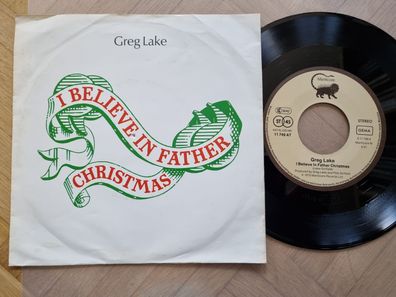 Greg Lake - I believe in father Christmas 7'' Vinyl Germany