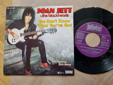 Joan Jett - You don't know what you've got 7'' Vinyl Germany