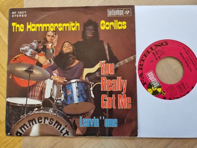 The Hammersmith Gorillas - You really got me 7'' Vinyl Germany/ CV The Kinks