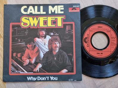 The Sweet - Call me 7'' Vinyl Germany