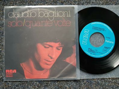 Claudio Baglioni - Solo/ Quante volte 7'' Single Italy