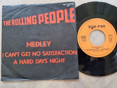 The Rolling People - Medley Beatles & Rolling Stones 7'' Vinyl Germany