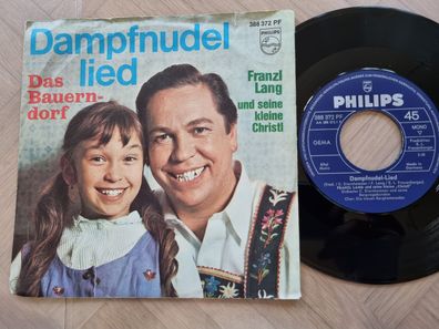 Franzl Lang und seine kleine Christl - Dampfnudel-Lied 7'' Vinyl Germany