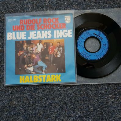 Rudolf Rock und die Schocker - Blue Jeans Inge/ Halbstark 7'' Single