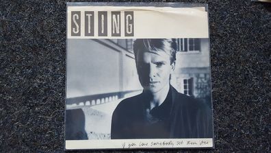 Sting - If you love somebody set them free US 7'' Single WITH COVER