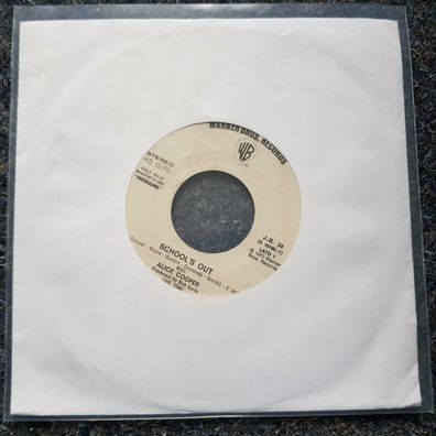 Alice Cooper - School's out 7'' Single Jukebox PROMO ITALY