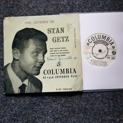 Stan Getz - The artistry of/ These foolish things 7'' EP
