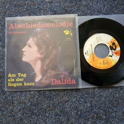 Dalida - Abschiedsmelodie/ Am Tag als der Regen kam 7'' Single