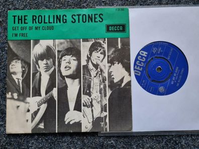 The Rolling Stones - Get off of my cloud 7'' Single Holland GREEN SLEEVE