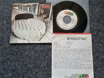 Honeymoon Suite - New girl now 7'' Single Germany WITH PROMO FACTS