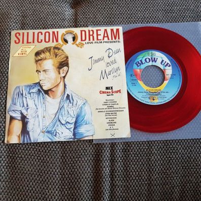 Silicon Dream - Jimmy Dean loved Marilyn 7'' Single RED VINYL