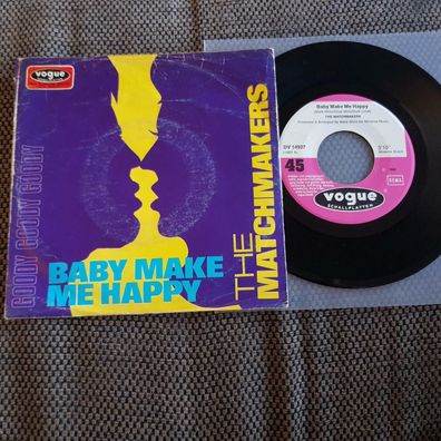 The Matchmakers/ Mark Wirtz - Baby make me happy 7'' Single Germany